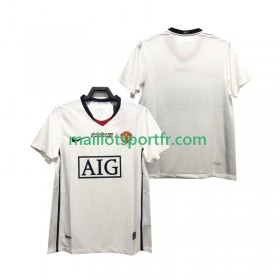 Maillot de Foot Manchester United Champions League 2008 2009 Retro Exterieur